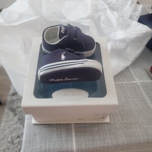 Polo by Ralph Lauren Kids Navy Blue Shoes
